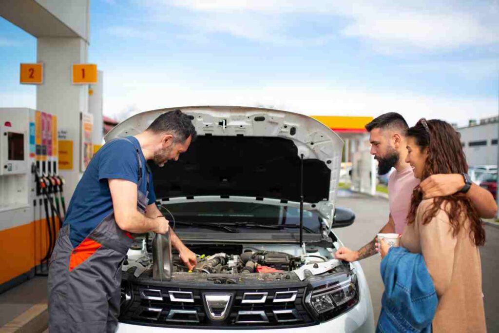 Car When the Check Engine Light