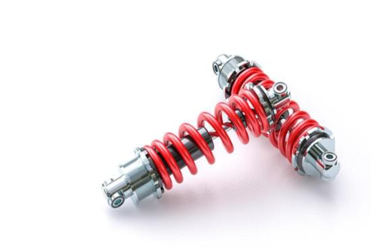Faulty car shock absorbers or struts causing excessive bouncing and poor vehicle stability